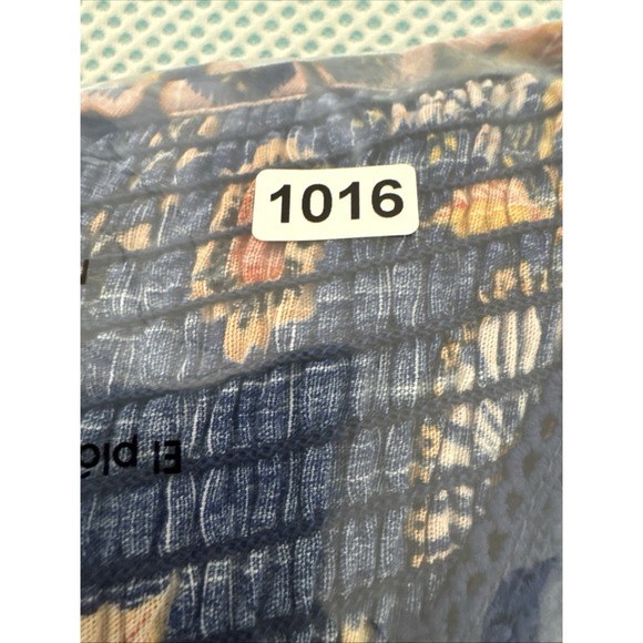 Avenue Floral Maxi Dress V-Neck Cobalt Multicolored Womens 26/28 Cottage Boho - Picture 8 of 8